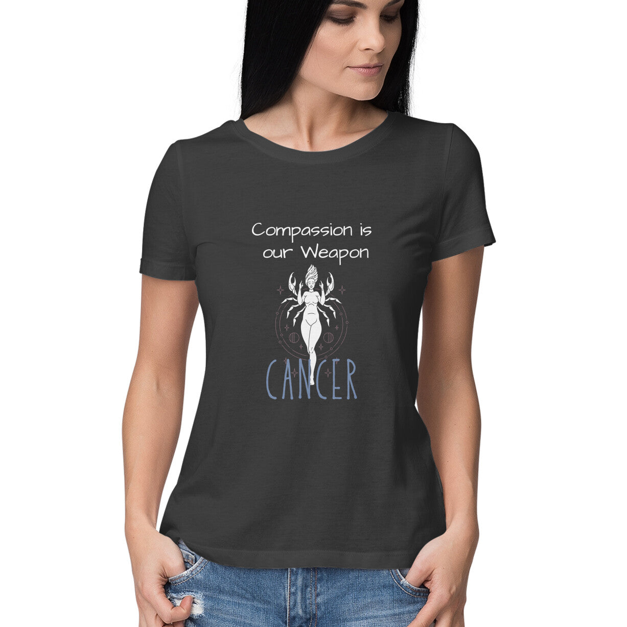 Cancer Zodiac Sign Women's T-shirt