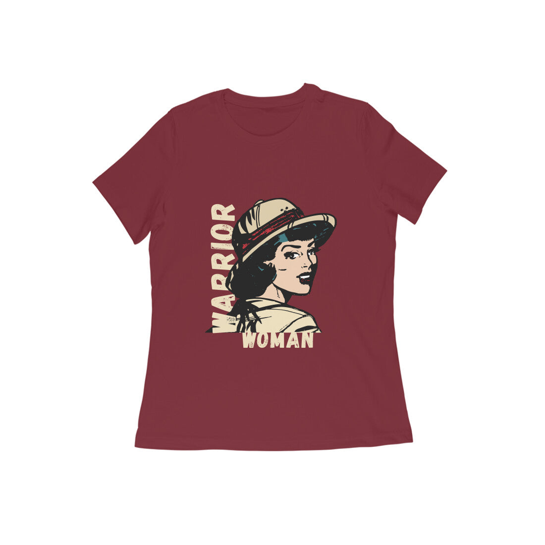 Warrior Woman- Maroon